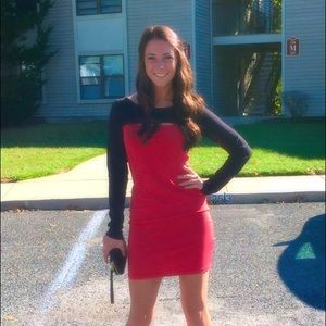 GUESS Cutout Mini Dress