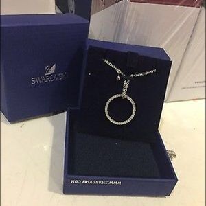 Swarovski ring necklace