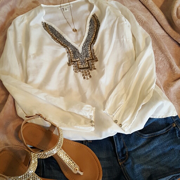 Banana Republic boho top