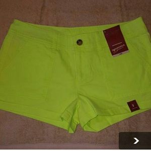 NWT Arizona neon shorts