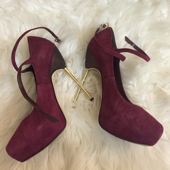 Ankle strap heels