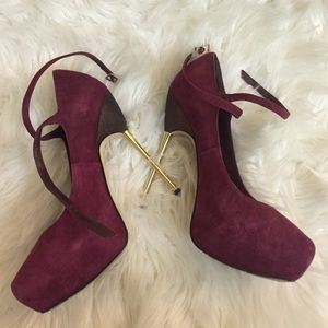 Ankle strap heels