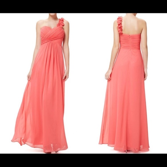 EVENING/PARTY DRESS ONE SHOULDER