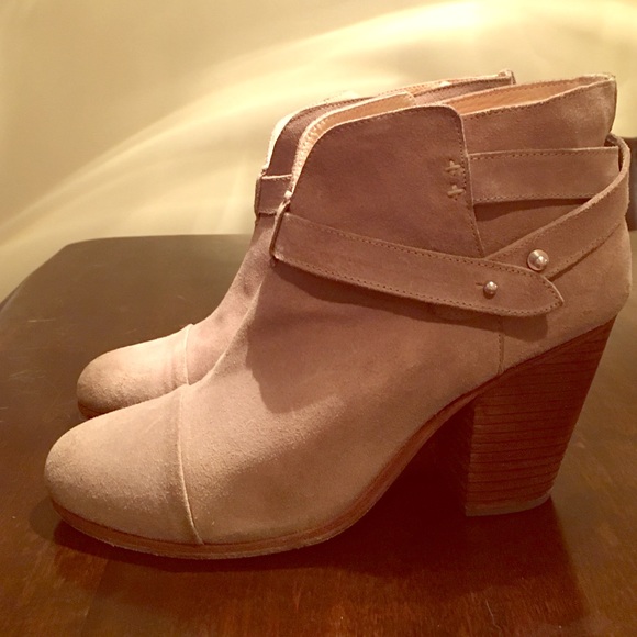 Rag & Bone Harrow stone waxy boot