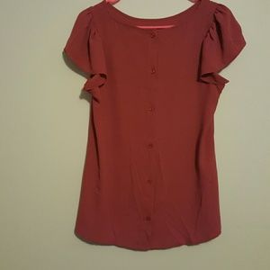 Button back woven