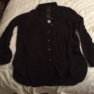 Classic black blouse