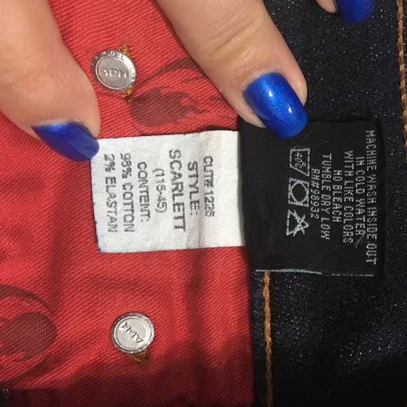 Red Engine jeans - Picture 4 of 4