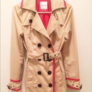 Bebe Tan Trench Coat