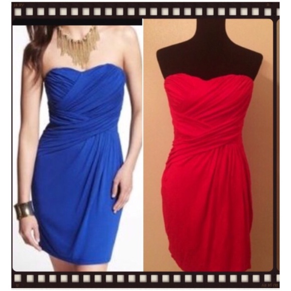 Express Dresses & Skirts - Sale!!! NWOT Express Strapless Dress in Red