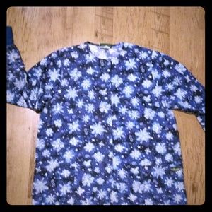 UA scrubs warm up work jacket