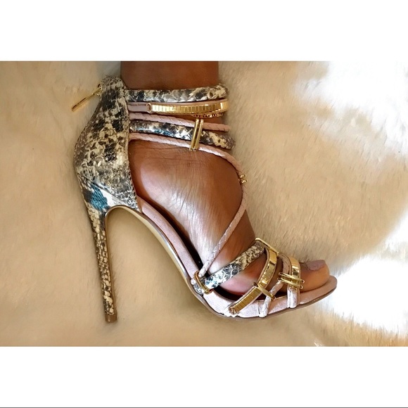 Bebe- Animal Abban Strappy Sandals - Picture 3 of 3