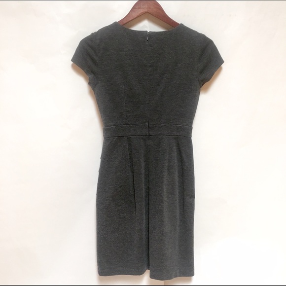 Max and Cleo Grey Knit Dress - Picture 2 of 4