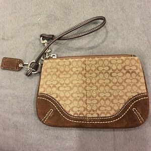Signature Coach Wristlet
