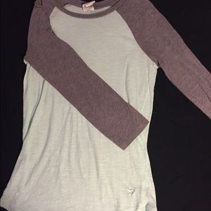 XS, PINK baseball tee