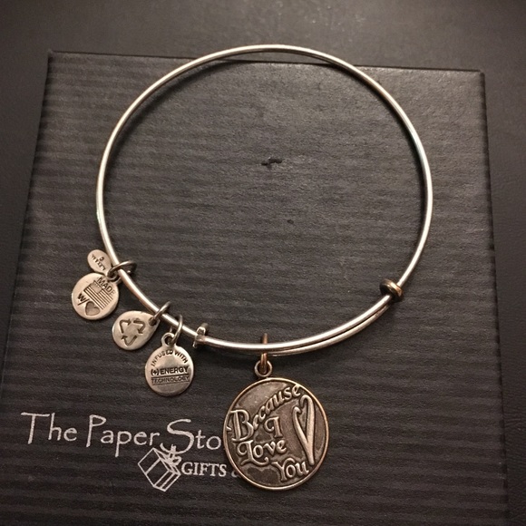 Because I Love You. Alex and Ani bracelet.