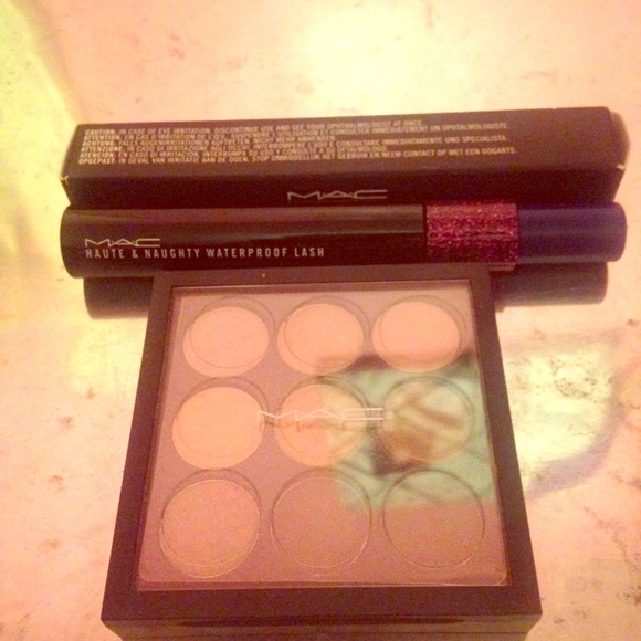 MAC eyeshadow palette & mascara
