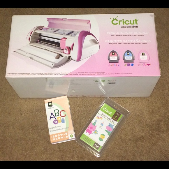 Brand New Cricut Expression with 2 New Cartridges