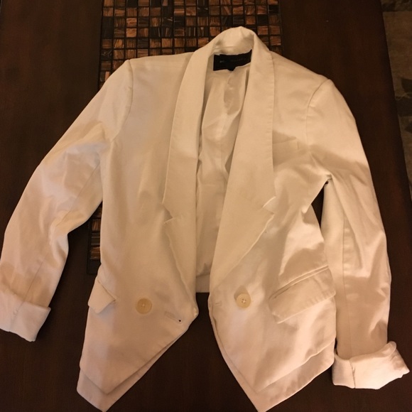 White blazer