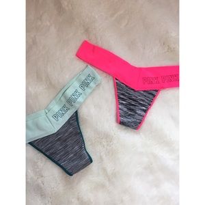 •2 VICTORIA'S SECRET Thongs•