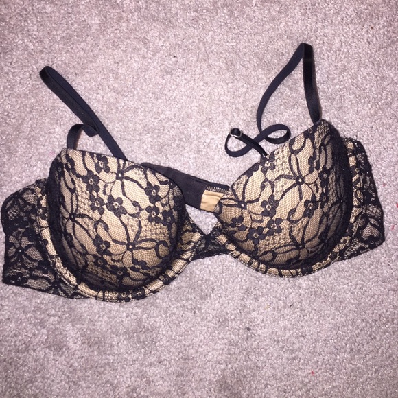 Sexy black love aerie bra