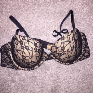 Sexy black love aerie bra
