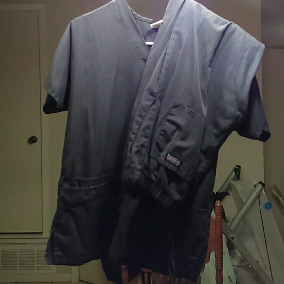 Gray Nurse scrub set