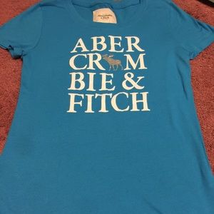 Abercrombie and Fitch blue t-shirt