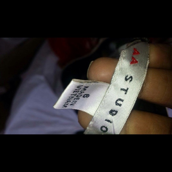 AA Studio Red & Black Floral Lattice Dress - Picture 4 of 4