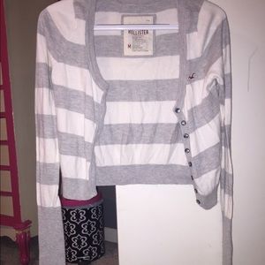 Hollister Stripped Cardigan