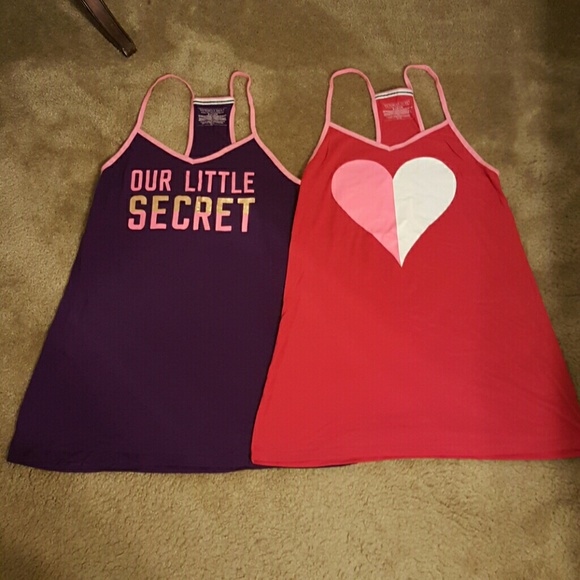 2 Victoria Secret pajama dress
