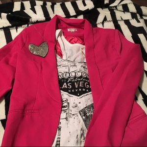 Pink Blazer