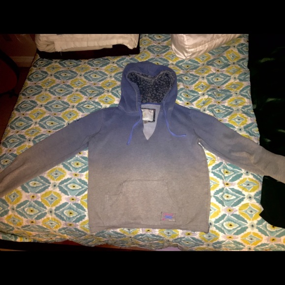 Blue Ombré Light Swearshirt