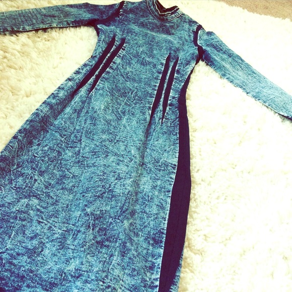 Denim dress