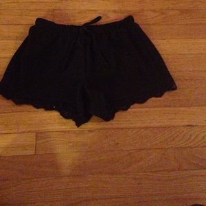 Black shorts
