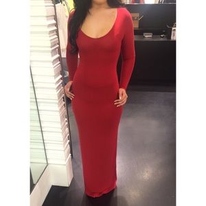 Red Maxi Dress