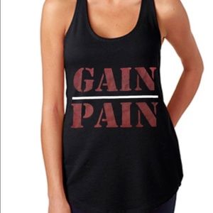 Gain Over Pain Tank