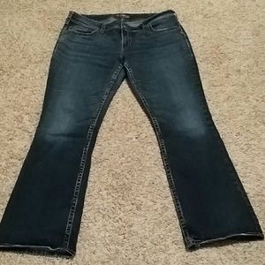 Silver jeans size 18/34