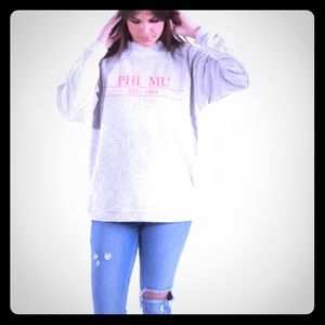 Phi Mu Woolly Threads Sweatshirt