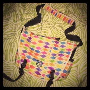 Multicolored Scout Messenger Bag
