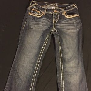 1/2 short, Maurice's jeans