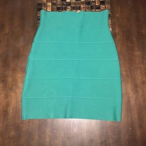 Banded skirt