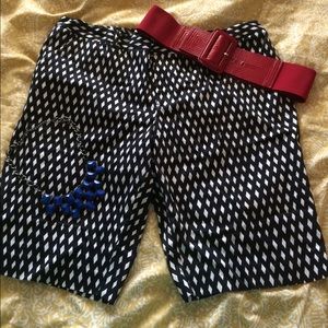 Coldwater Creek diamond Bermuda shorts, size 20