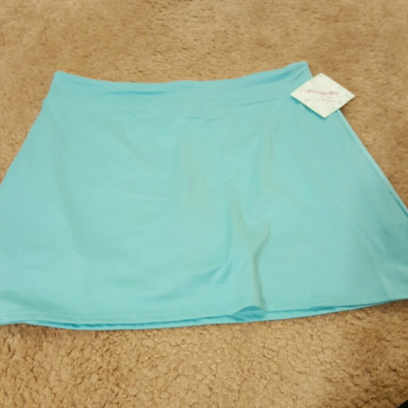 NWT skirt/shorts Teal