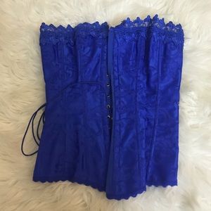 Fredrick's of Hollywood laced corset