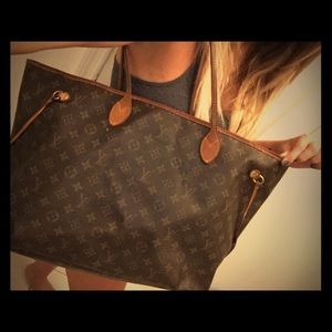 Used Louis Vuitton Never Full GM (biggest one)