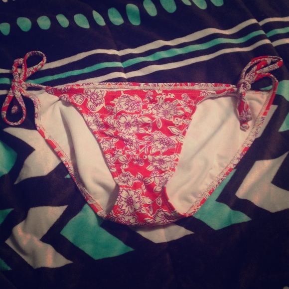 Floral Bathing suit bottoms