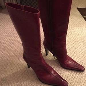 Via Spiga Leather Boots