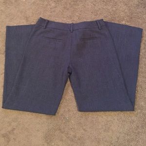 Navy trousers from The Limited