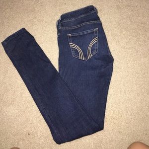 Hollister skinny jeans.