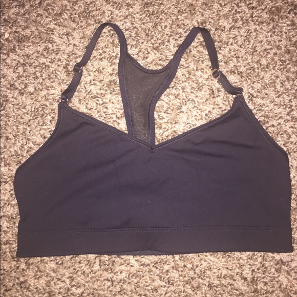 Black Victoria's Secret Cami Sport Bra sz M